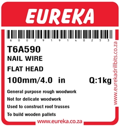T6A590 - Wire Nail -T6A590_Label_T